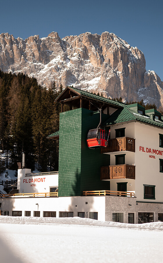 Hotel Fil da Mont in Wolkenstein